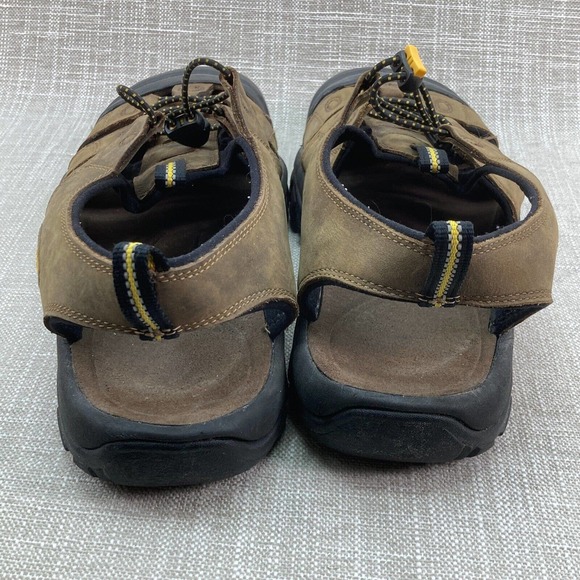 Keen Newport H2 Sandals Mens 11 Brown Leather Waterproof Hiking Shoes main image 8